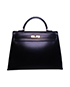 Kelly Sellier 35 Box Leather in Black, front view